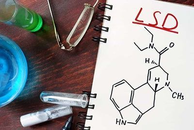 molécula de LSD