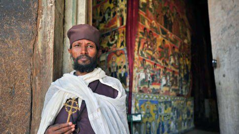 monje Etiopía