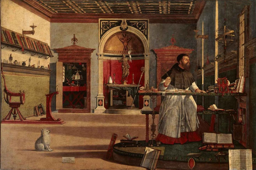 Vittore Carpaccio - Saint Augustine in his Study - 1513