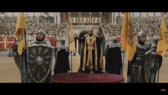 Emperador Constantino XI en el circo.