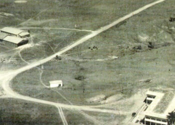 1 Foto aérea de los años treinta de la planicie de Toncontín