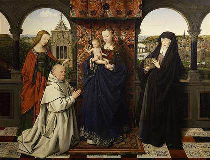 La cartuja: Jan van Eyck, Petrus Christus y Jan Vos - Colección Frick